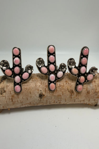 Cactus in Pink Ring