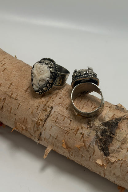 Micro Mini Bison Ring