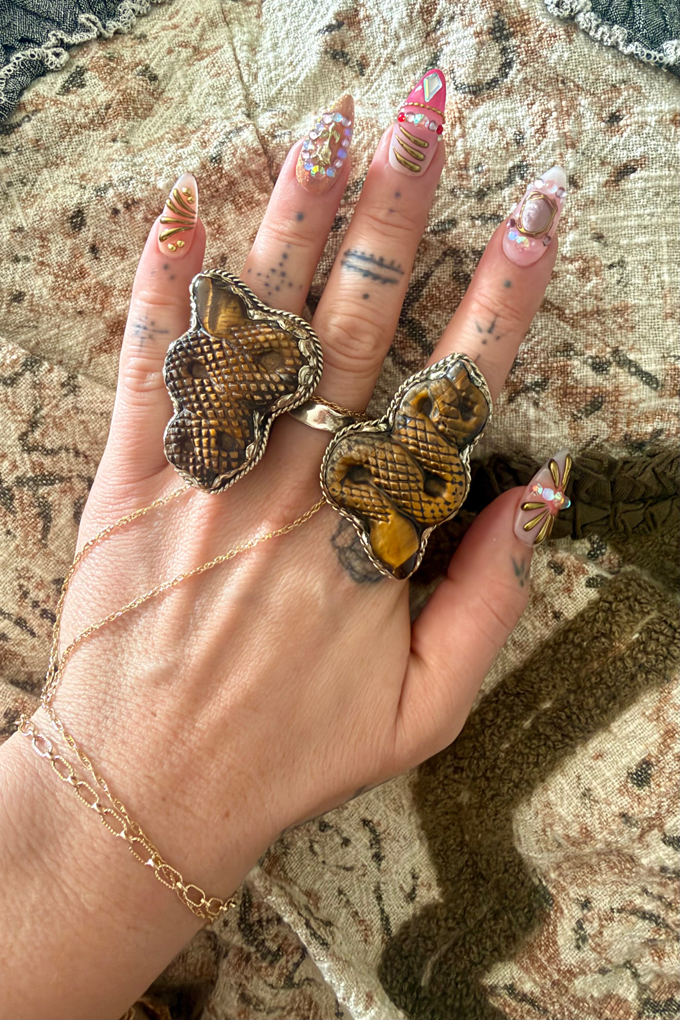 Slither & Glimmer Ring