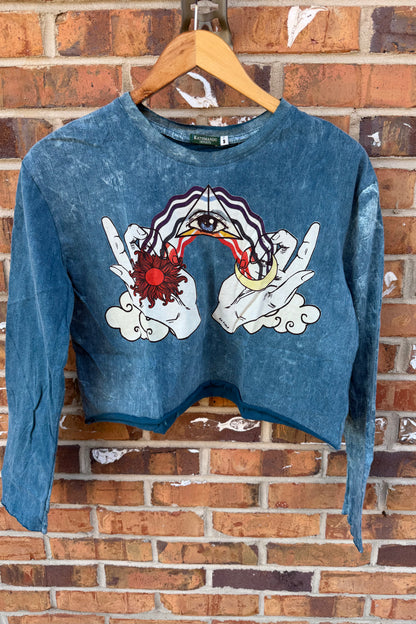 Final Sale -  All Seeing Eye Baby Tee