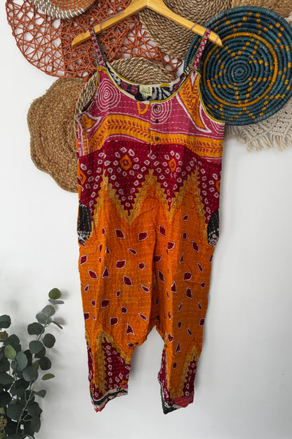 Kantha Sunrise Romper Combo A