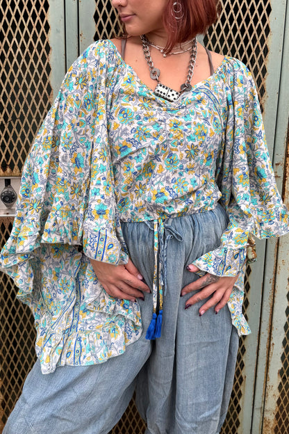 Butterfly Center Cinched Top Combo F