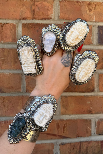 Thinking Cap On Epic Cuff Bracelet