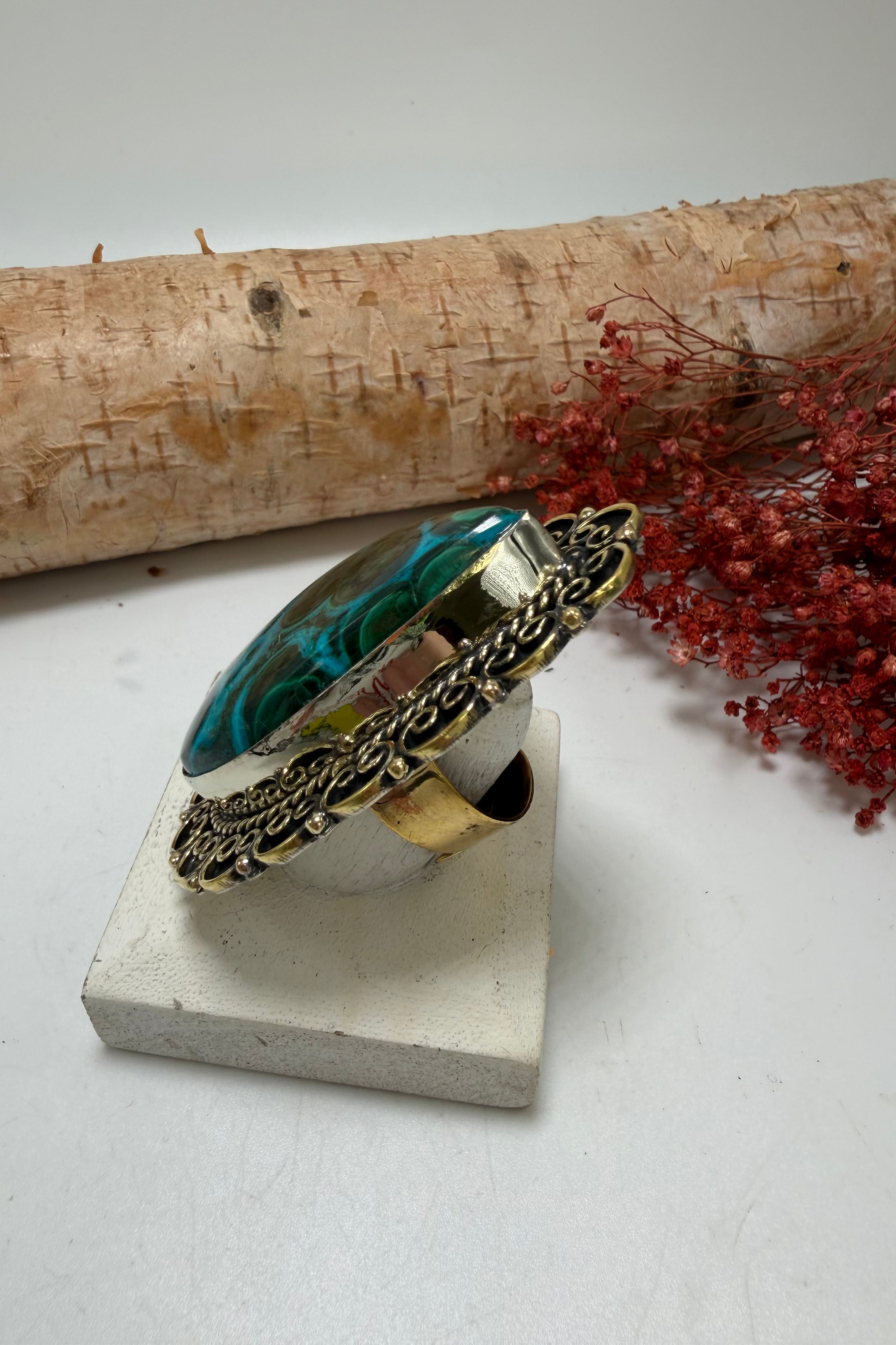 The Trippy Teardrop Ring