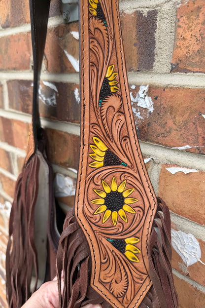 The Eliza Hobo Hair On Bag
