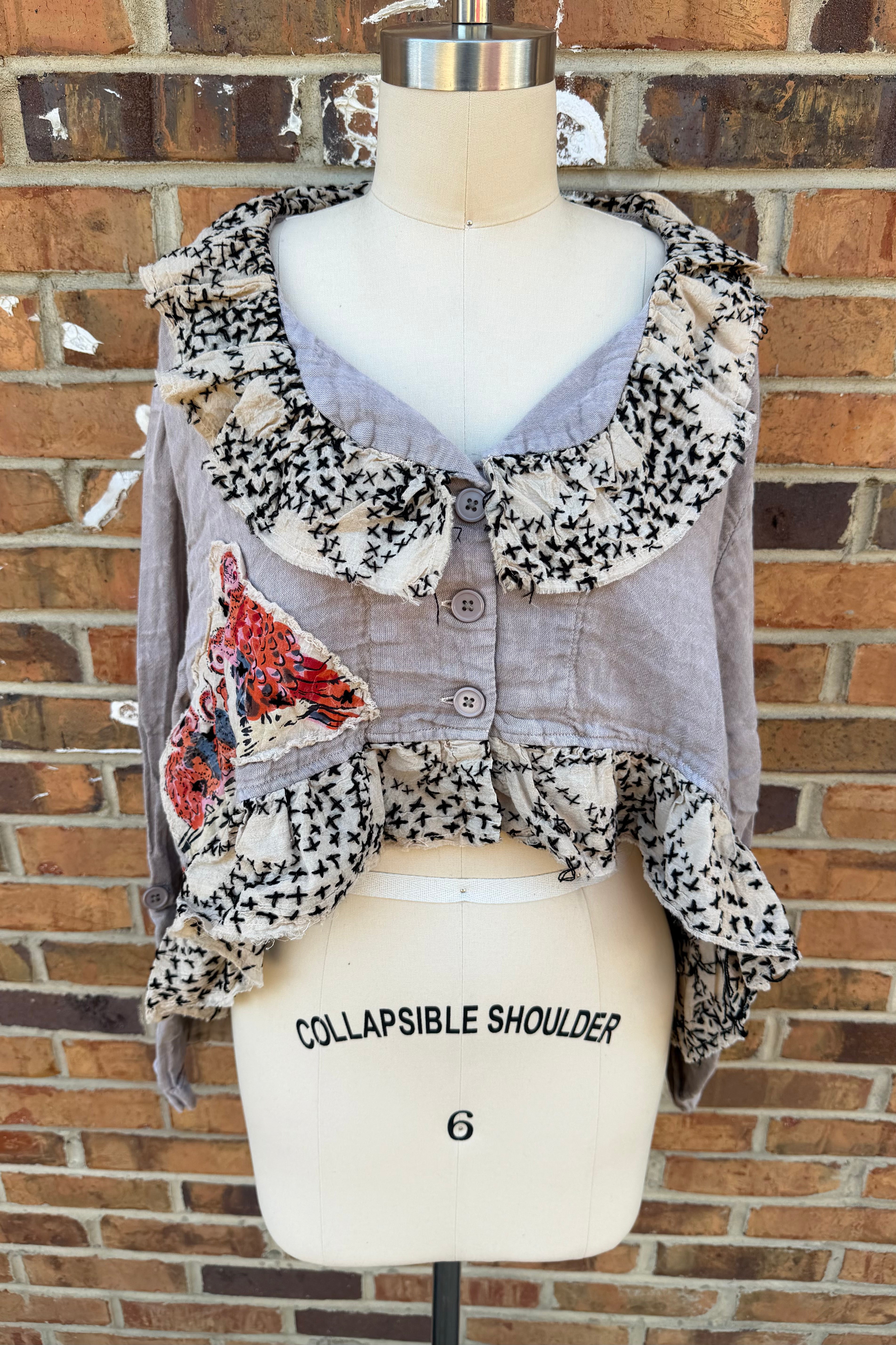 Owl Stitched Up Jacket