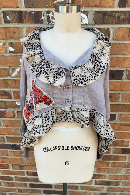 Owl Stitched Up Jacket