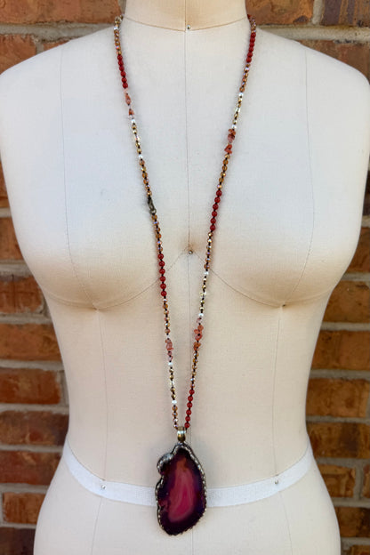 Geo Slab Necklace