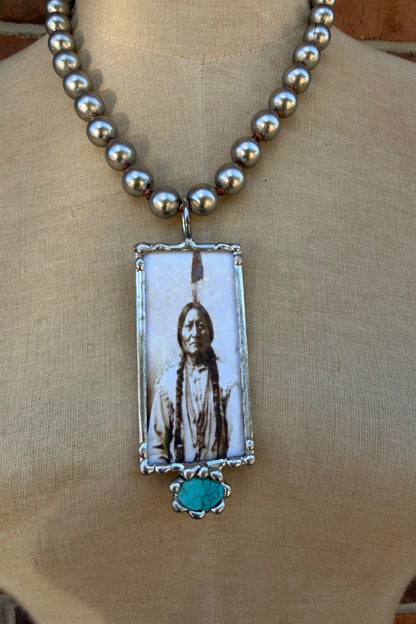 Chief Portrait Necklace