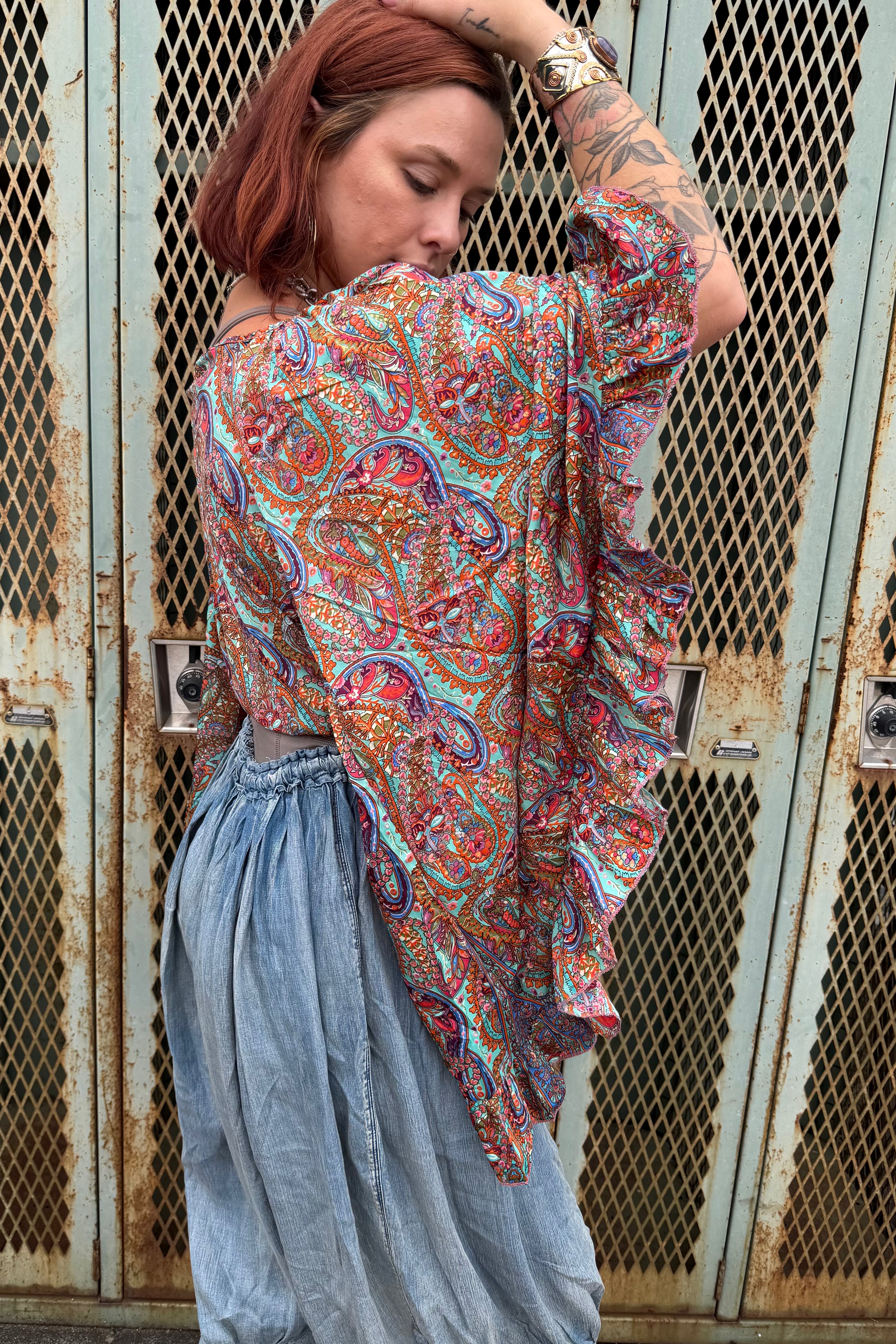 Butterfly Center Cinched Top Combo I