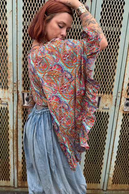 Butterfly Center Cinched Top Combo I