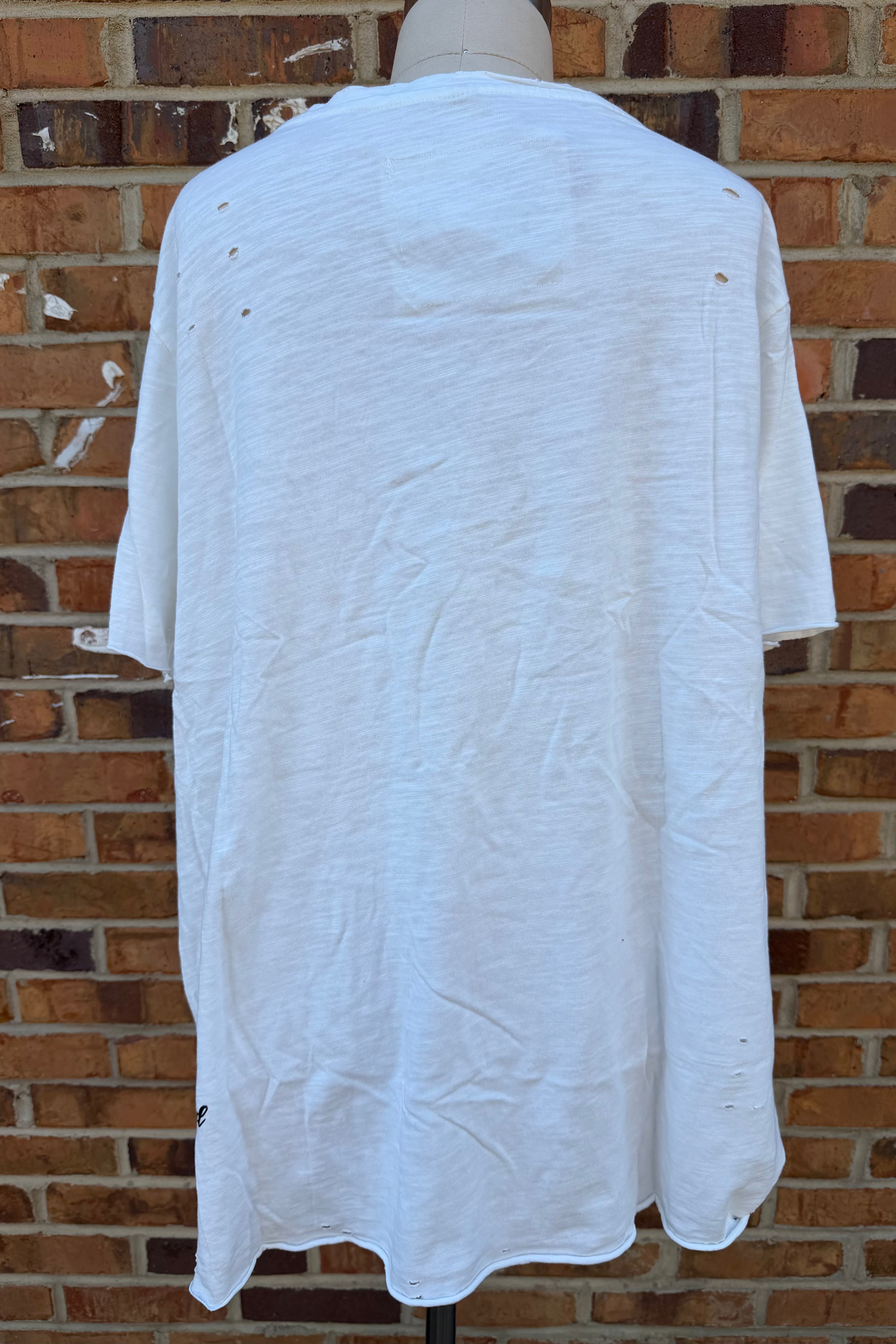 Bunny Flower Girl Tattered Tee