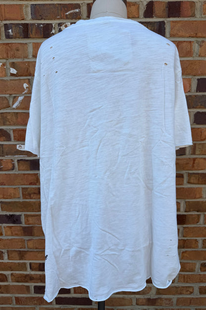 Bunny Flower Girl Tattered Tee