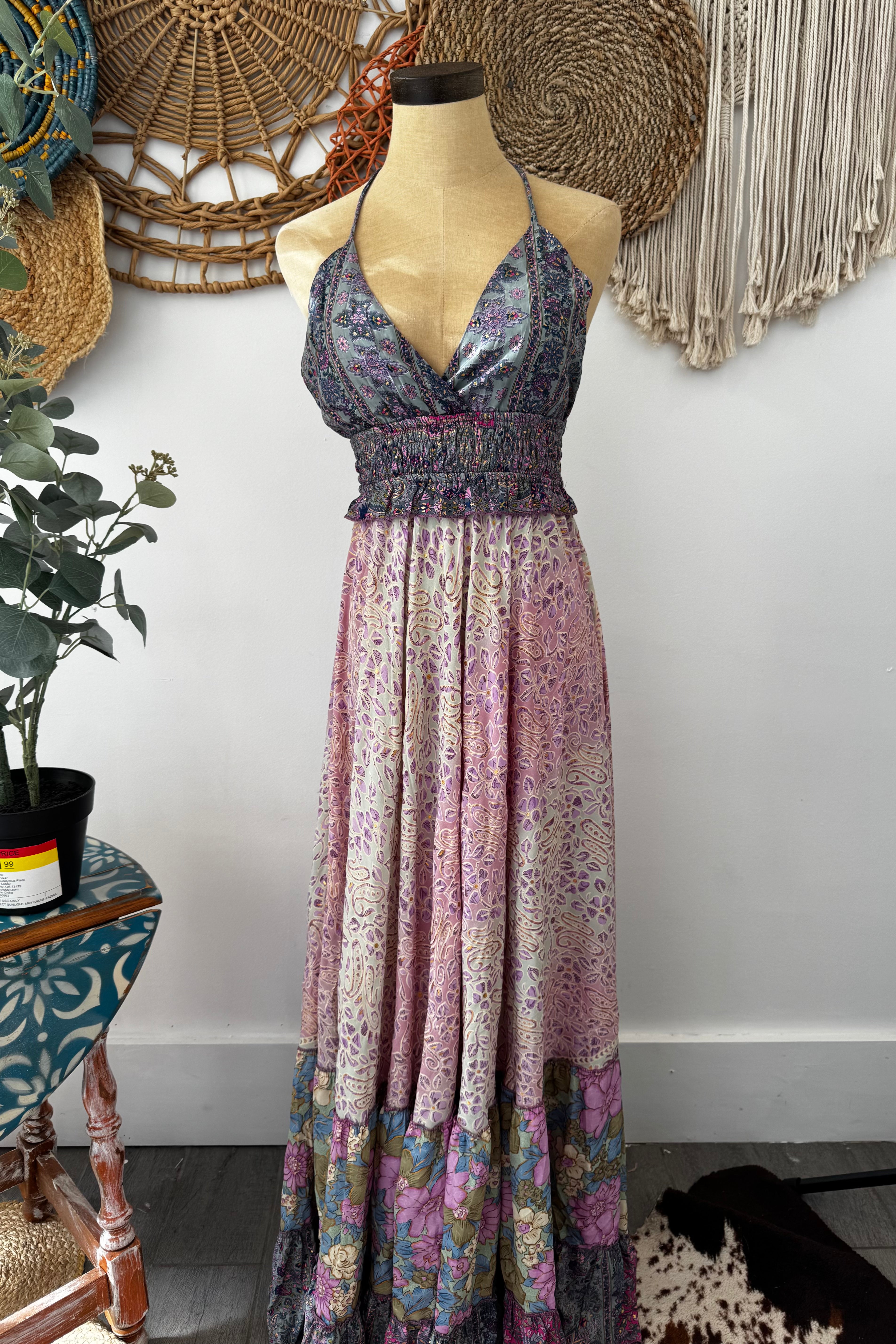 Sale -Poly Silk Sun Dress Combo B
