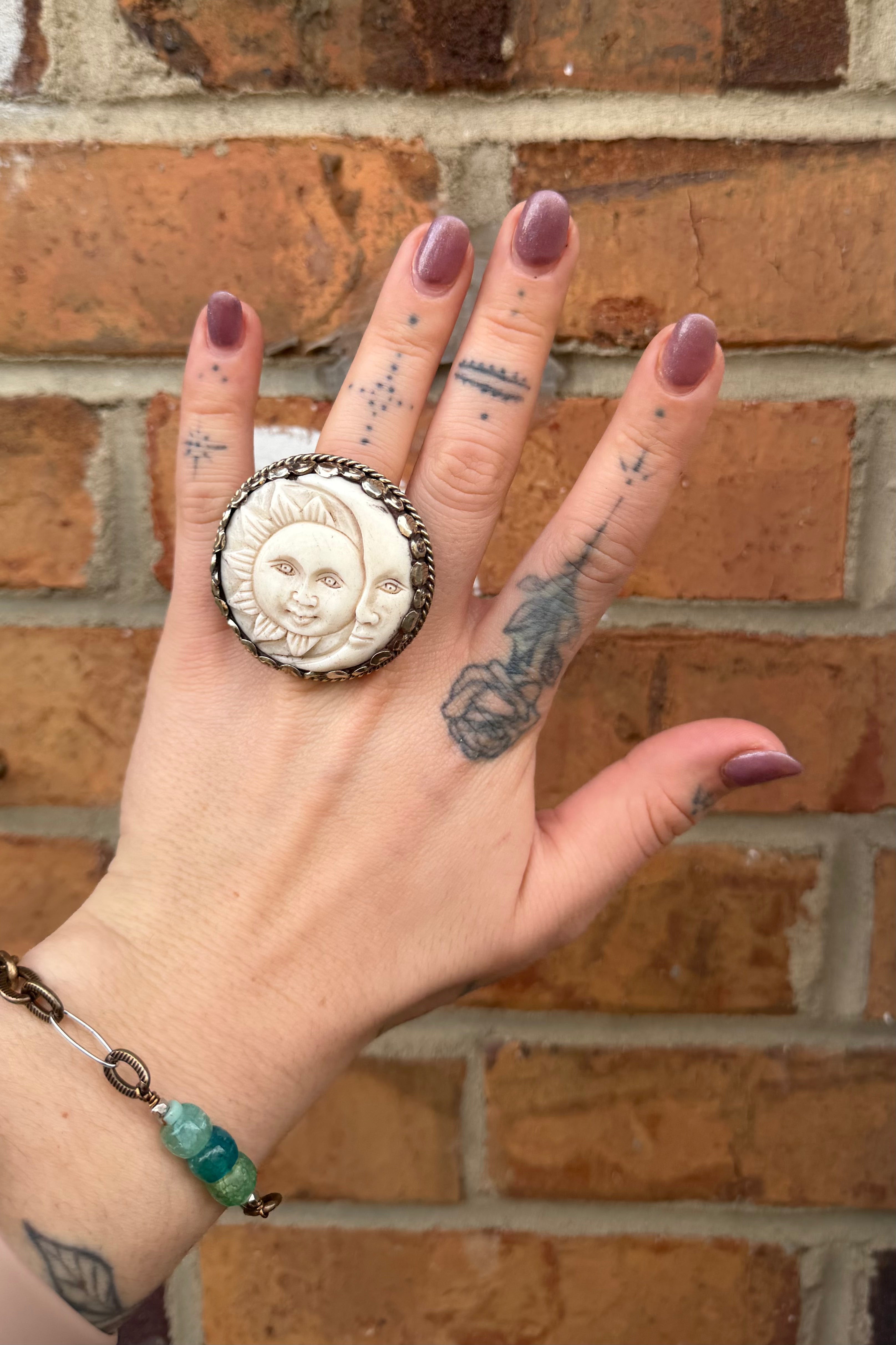 Sun & Moon Love Ring