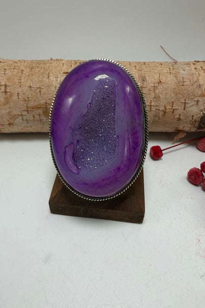 Pink Crater Ring