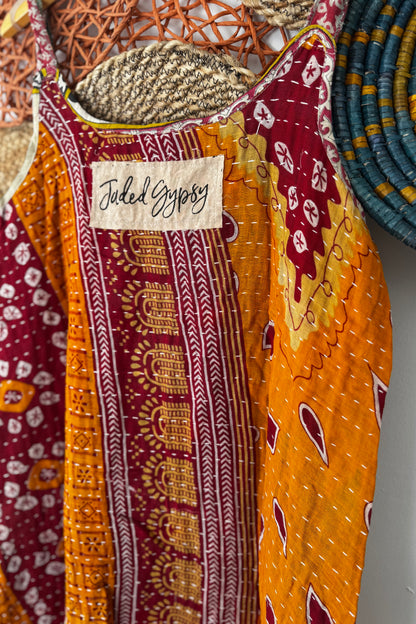 Kantha Sunrise Romper Combo A