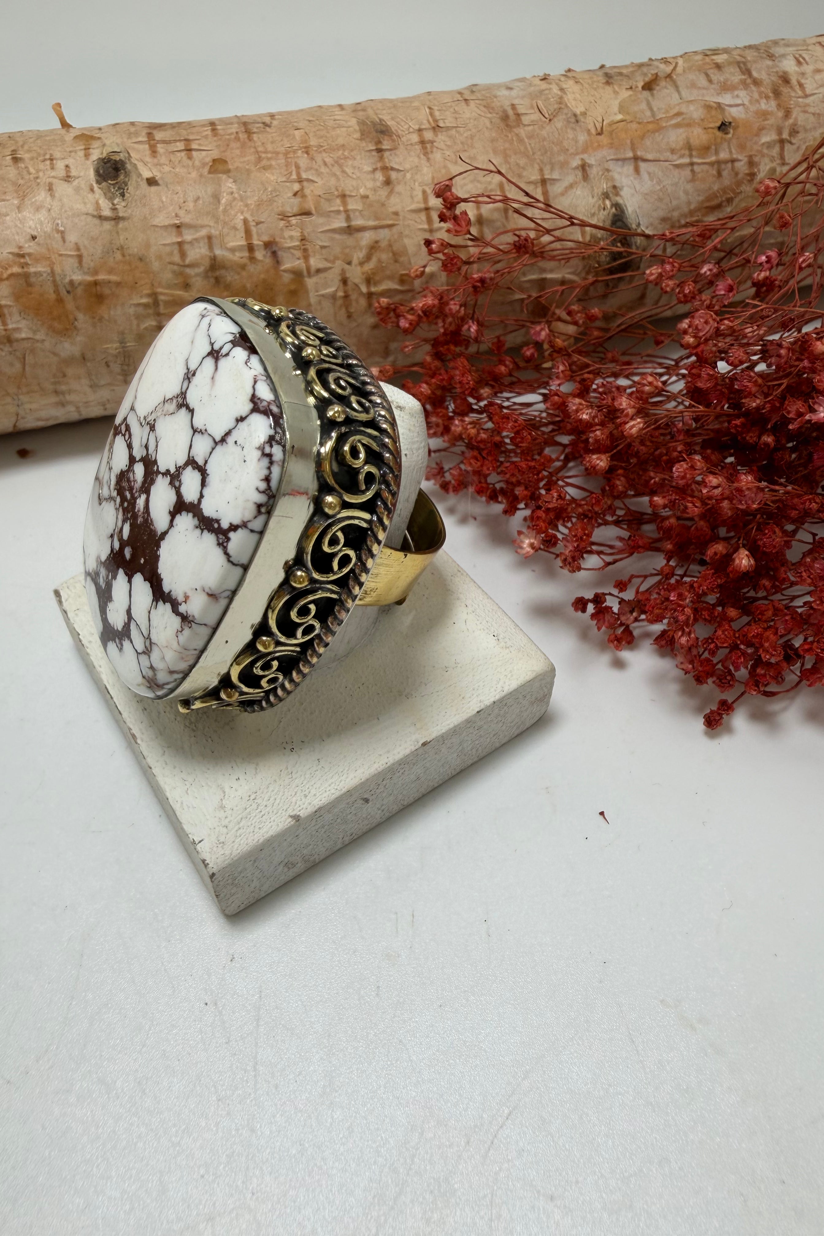 The Marble Square Ring