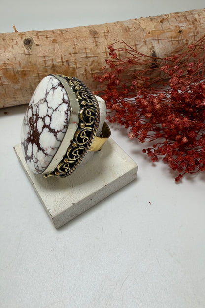 The Marble Square Ring