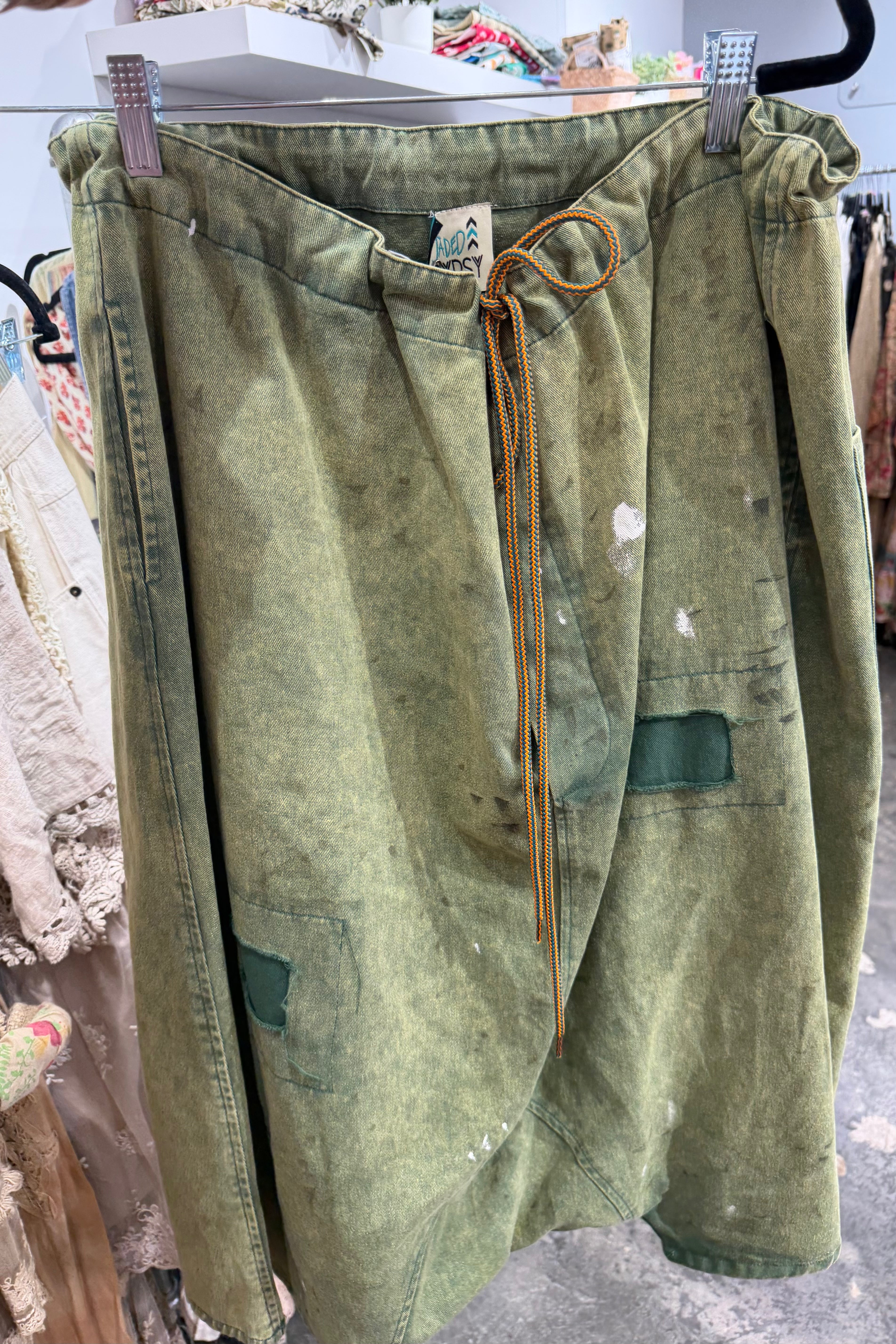 Preorder - Earthsong Harem Pant In Olive