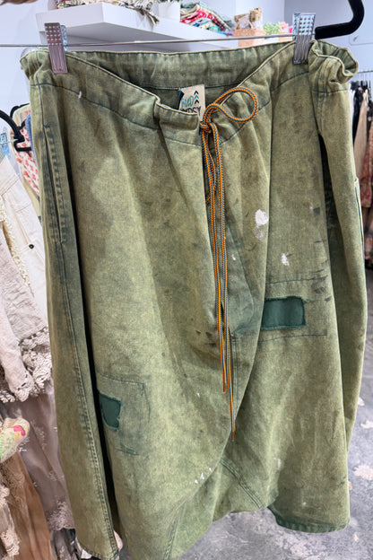 Preorder - Earthsong Harem Pant In Olive