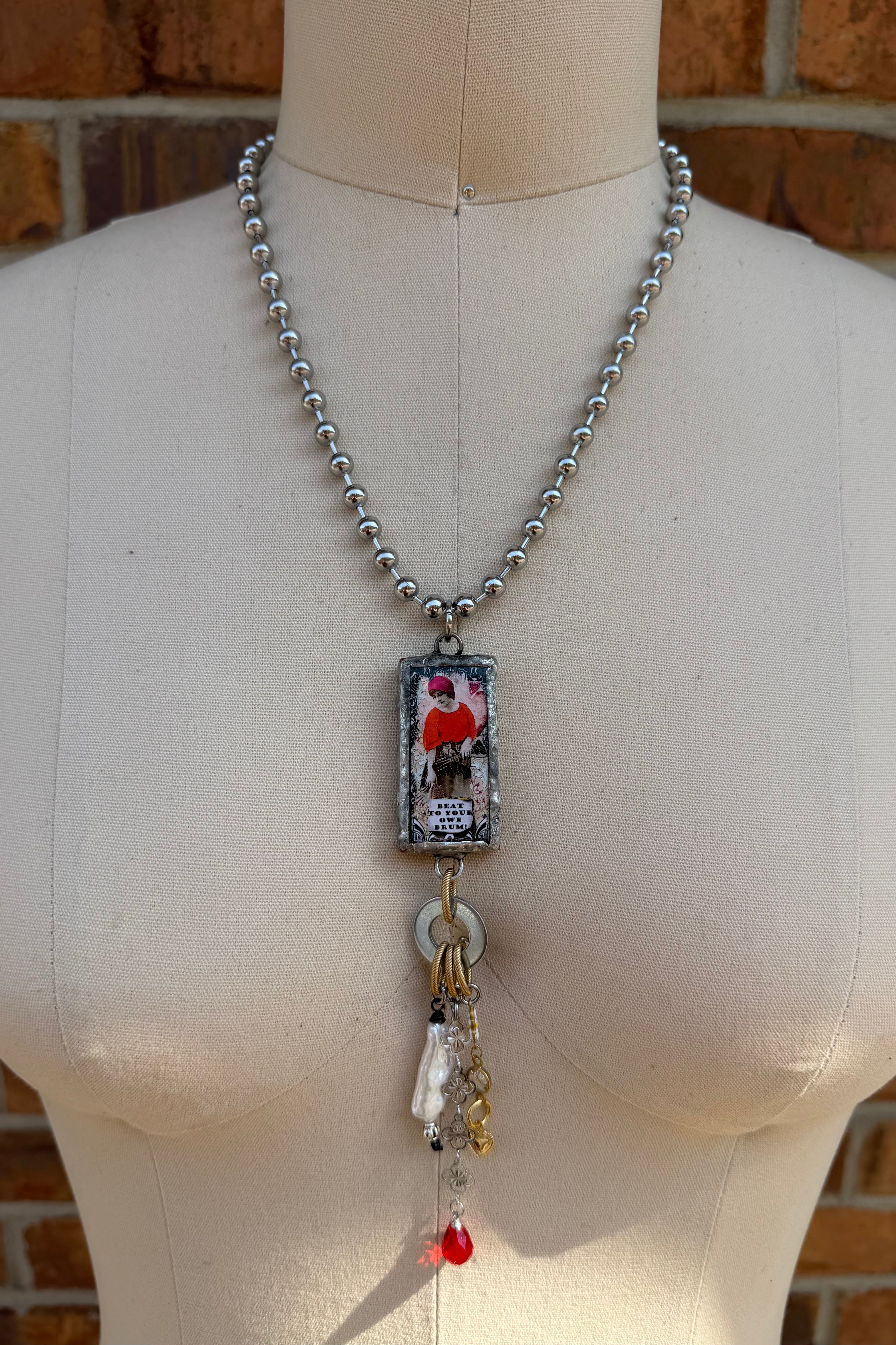 Beat to Your Own Drum Domino Drop