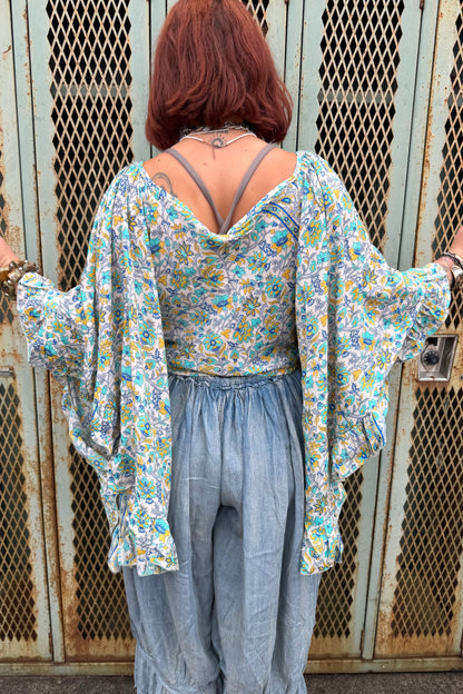 Butterfly Center Cinched Top Combo F