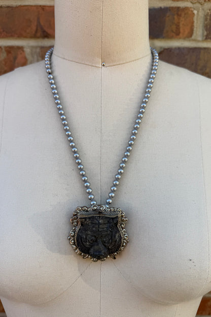 Tiger Face Necklace