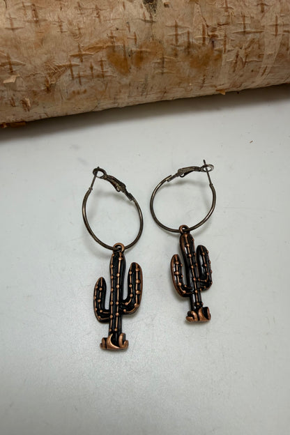 Desert Cactus Earrings