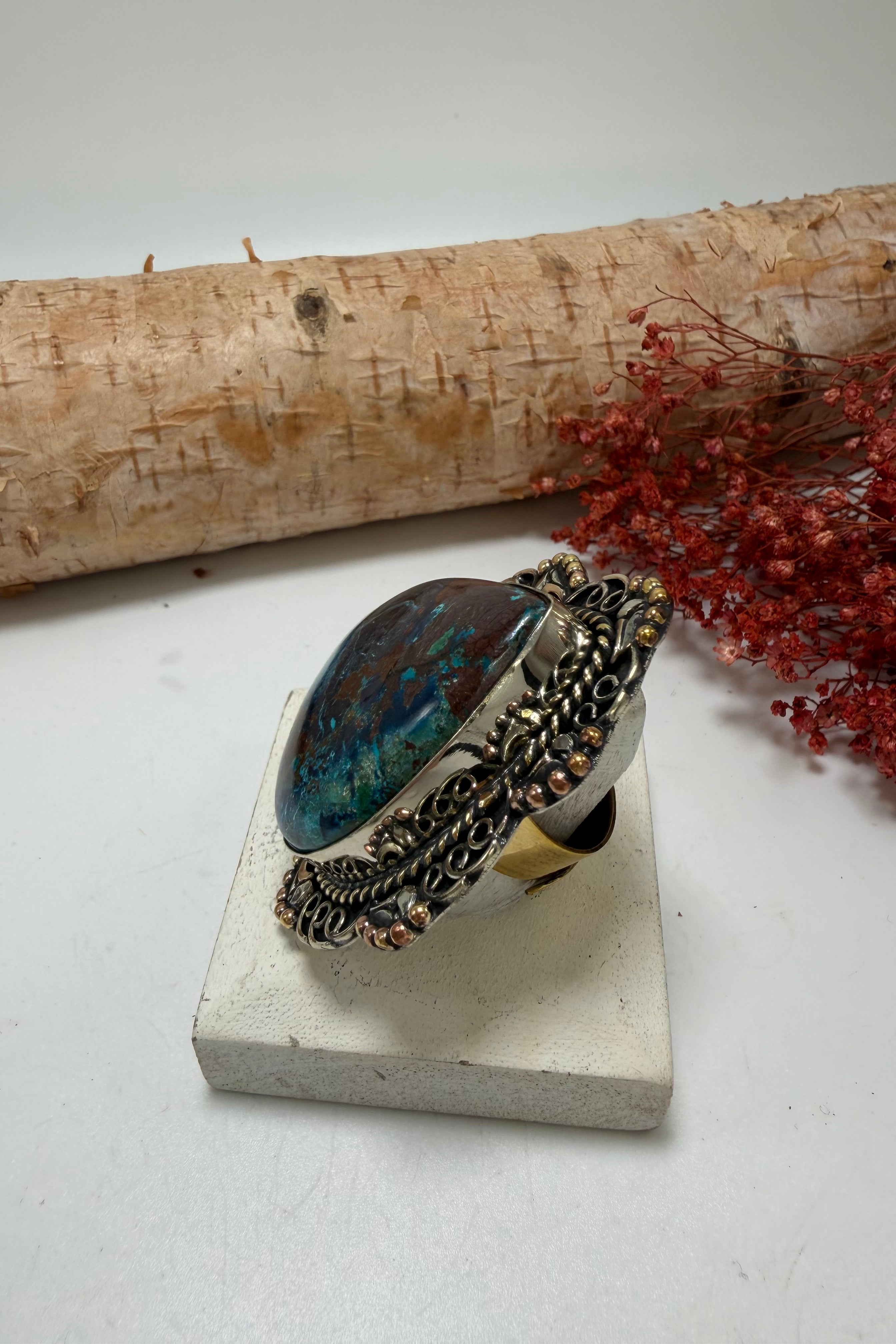 The Galaxy Teardrop Ring