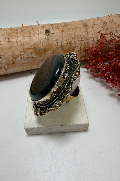 Shinning Moon At Night Ring