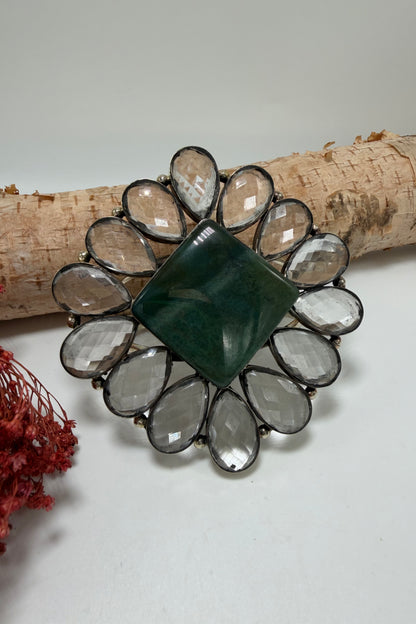 Diamond Shape Statement Cuff
