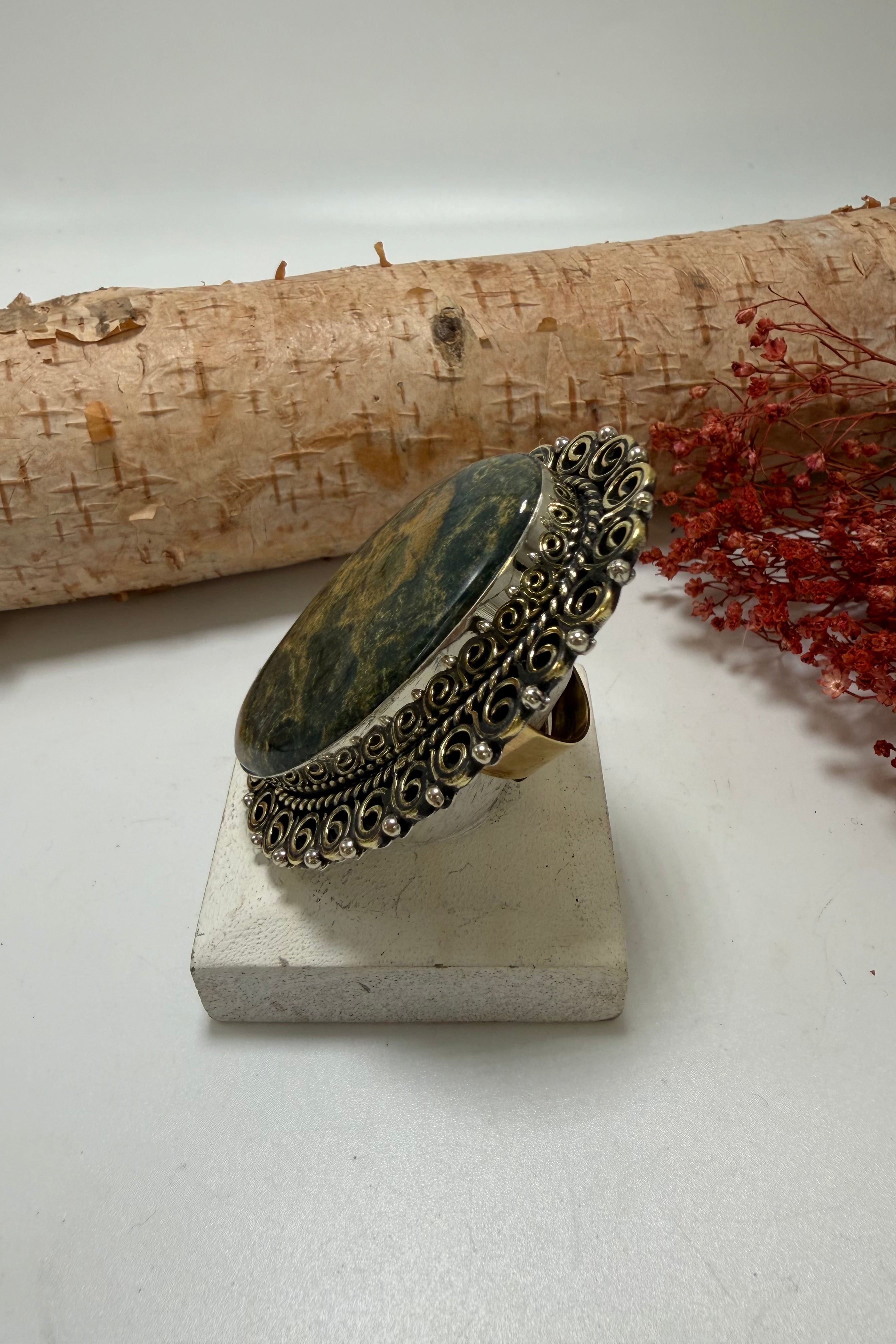 Moon Waves Ring