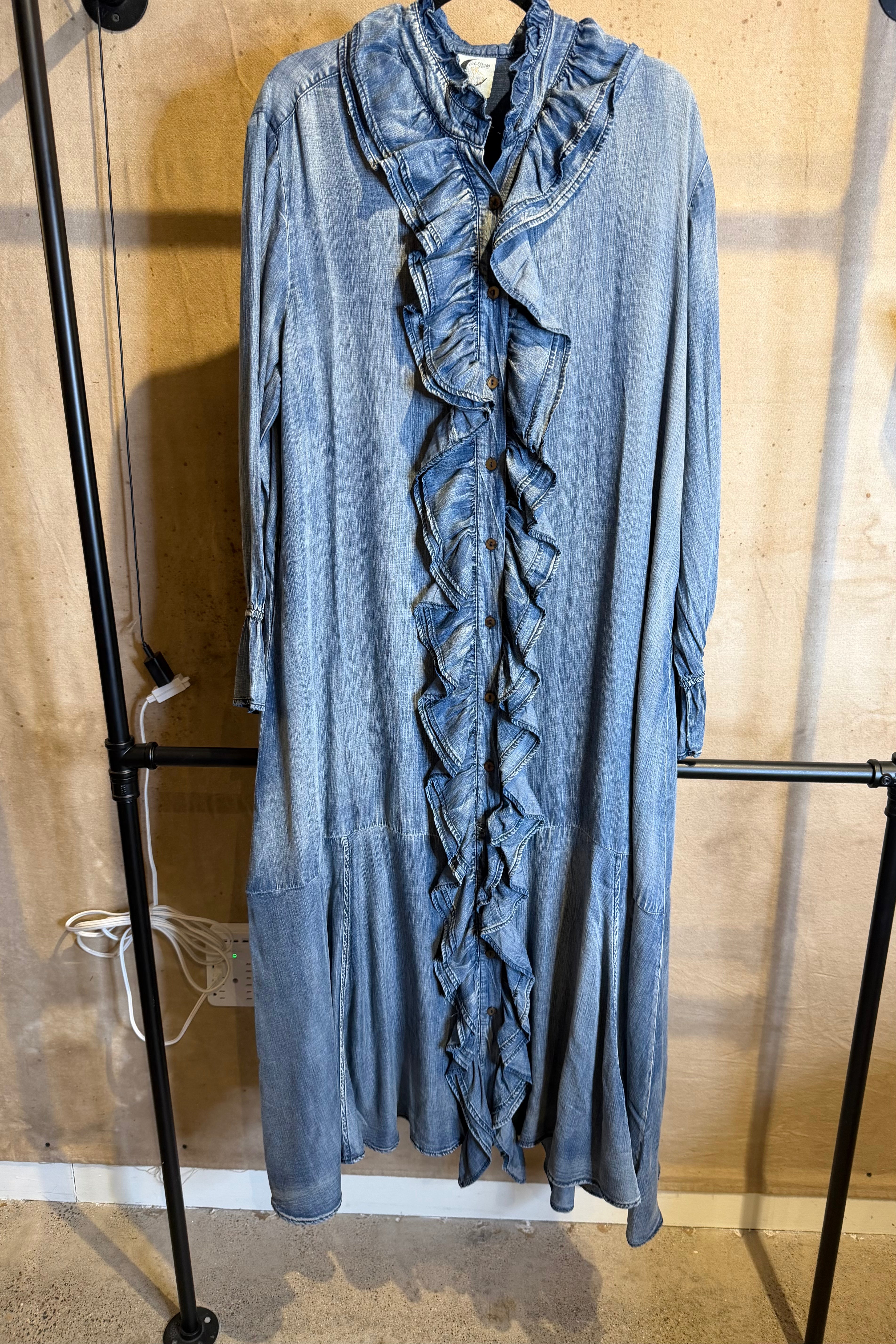 A Ruffle In Time Dress