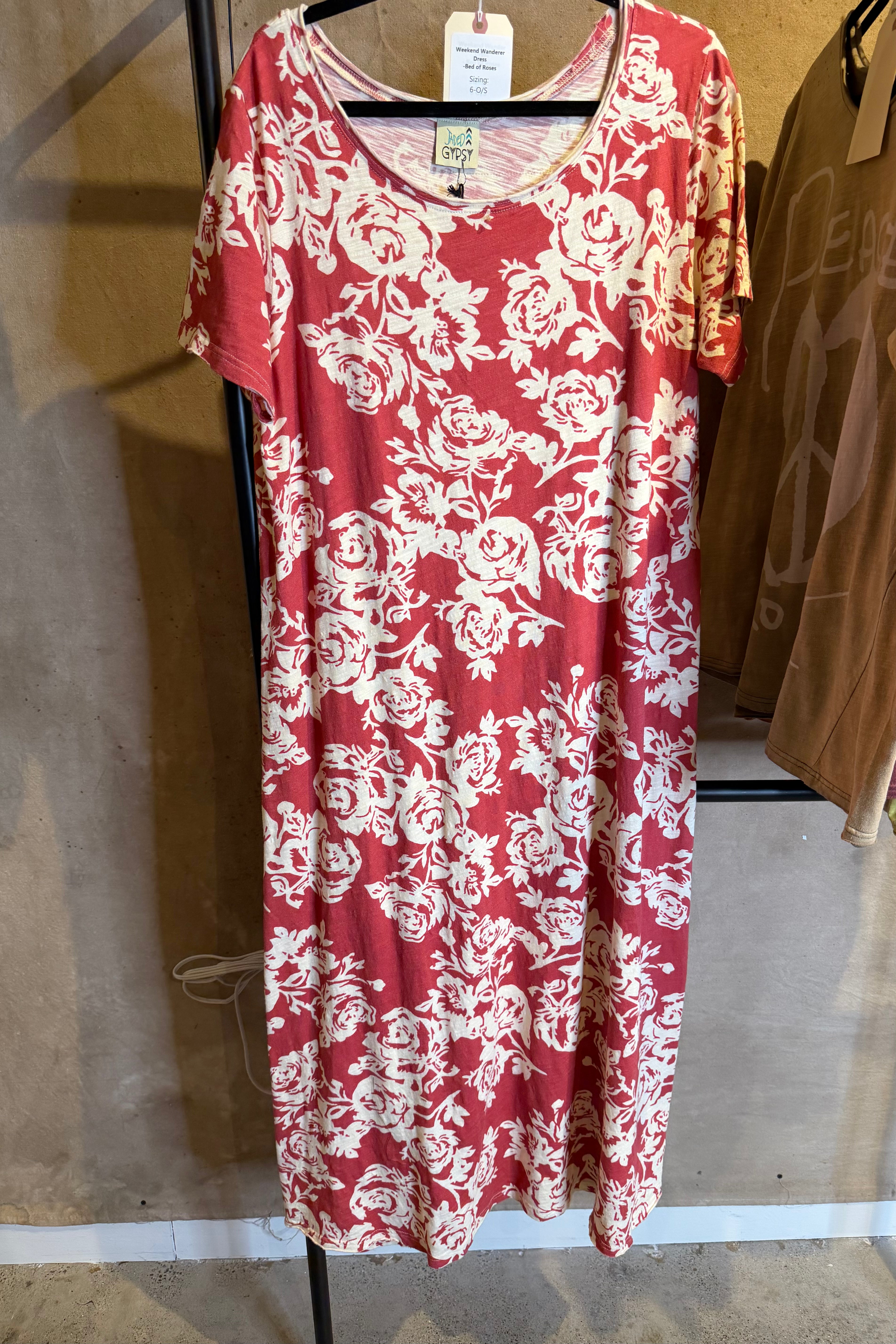 PRE ORDER Ships out First week of April Bed Of Roses  Weekend Wanderer Dress