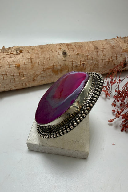 Pink Drips Ring