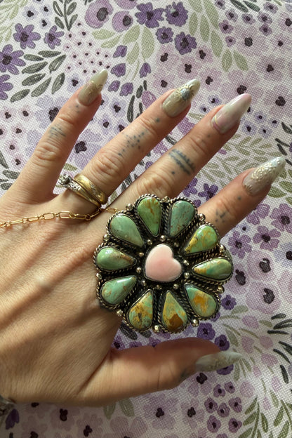 Heart of Pinks for You Ring