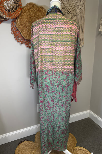 Poly Silk Kimono Combo C