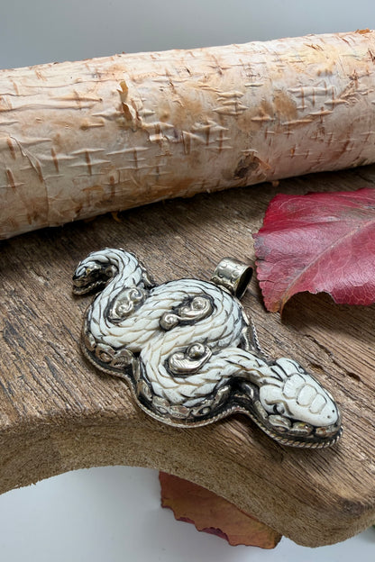 Slytherin snake Pendant