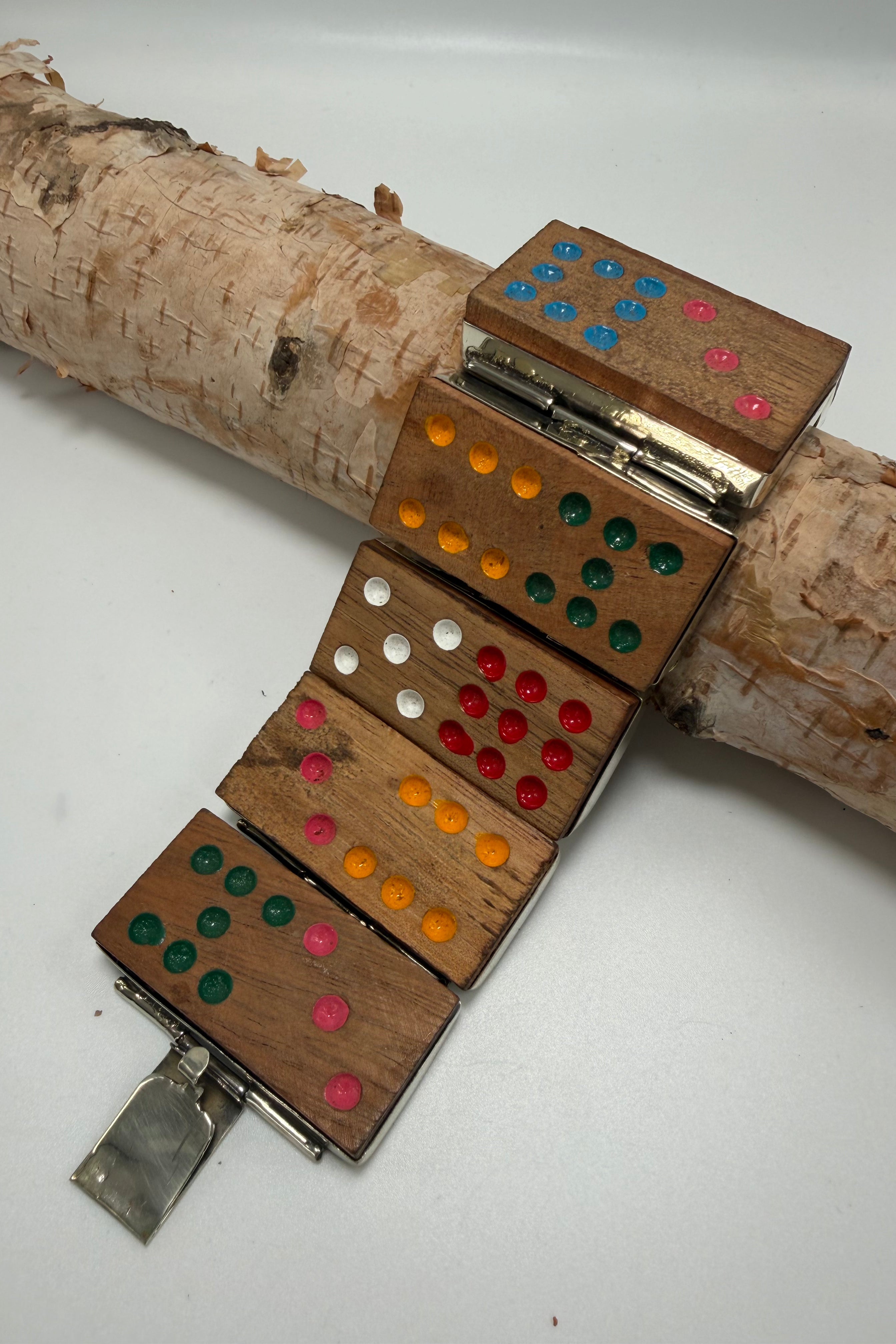 Wood Domino Bracelet