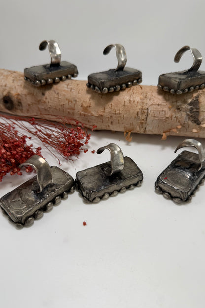 DAMAGED Domino Mountain Dew Metal Rings