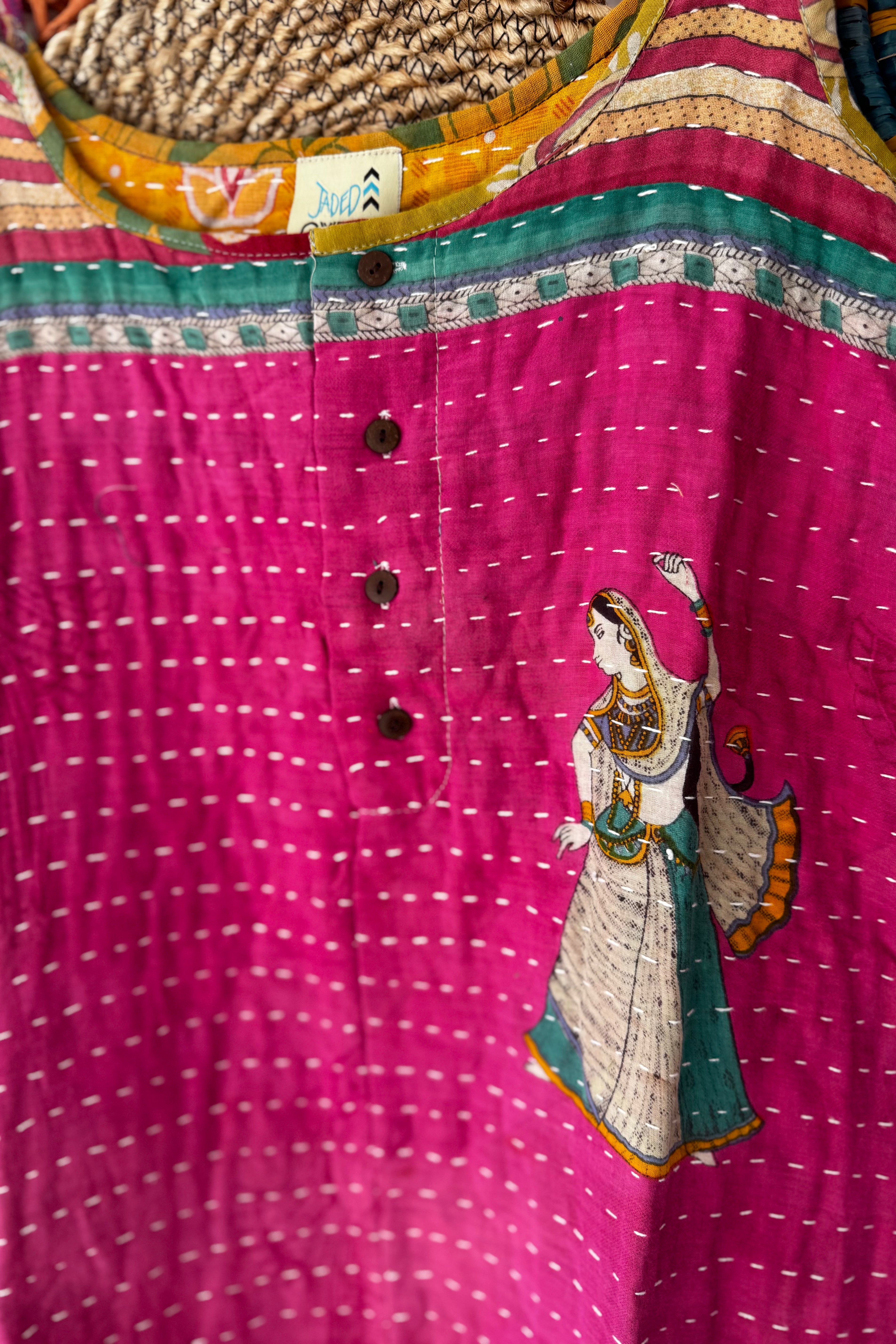 Kantha Sunrise Romper Combo H