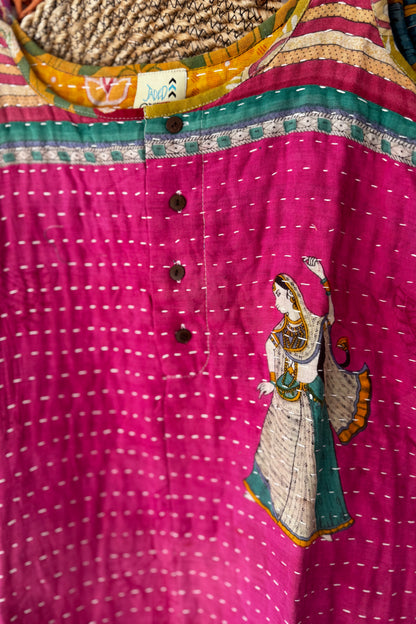 Kantha Sunrise Romper Combo H
