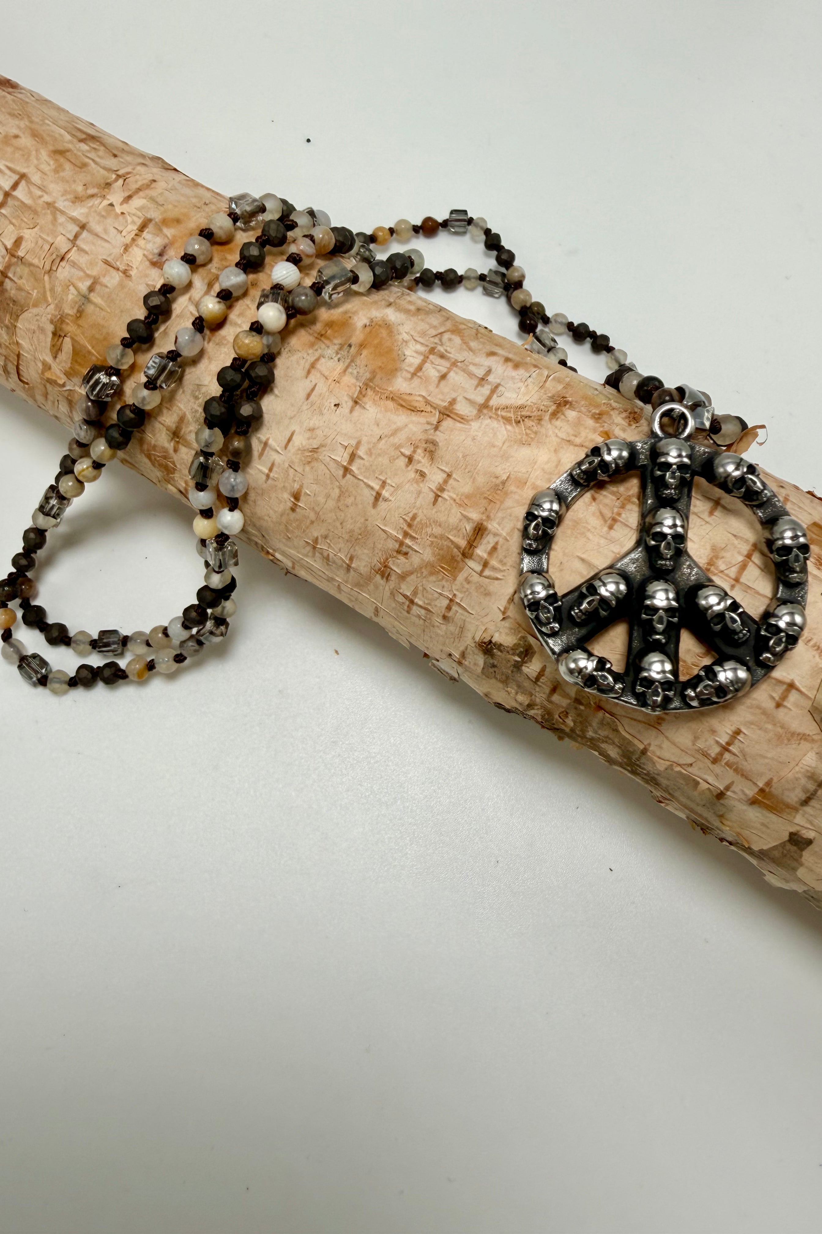 Skulls for of Peace Necklace