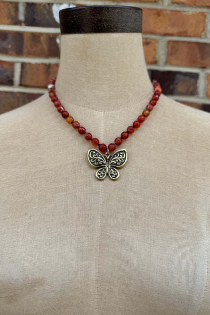 Butterfly Charm Necklace
