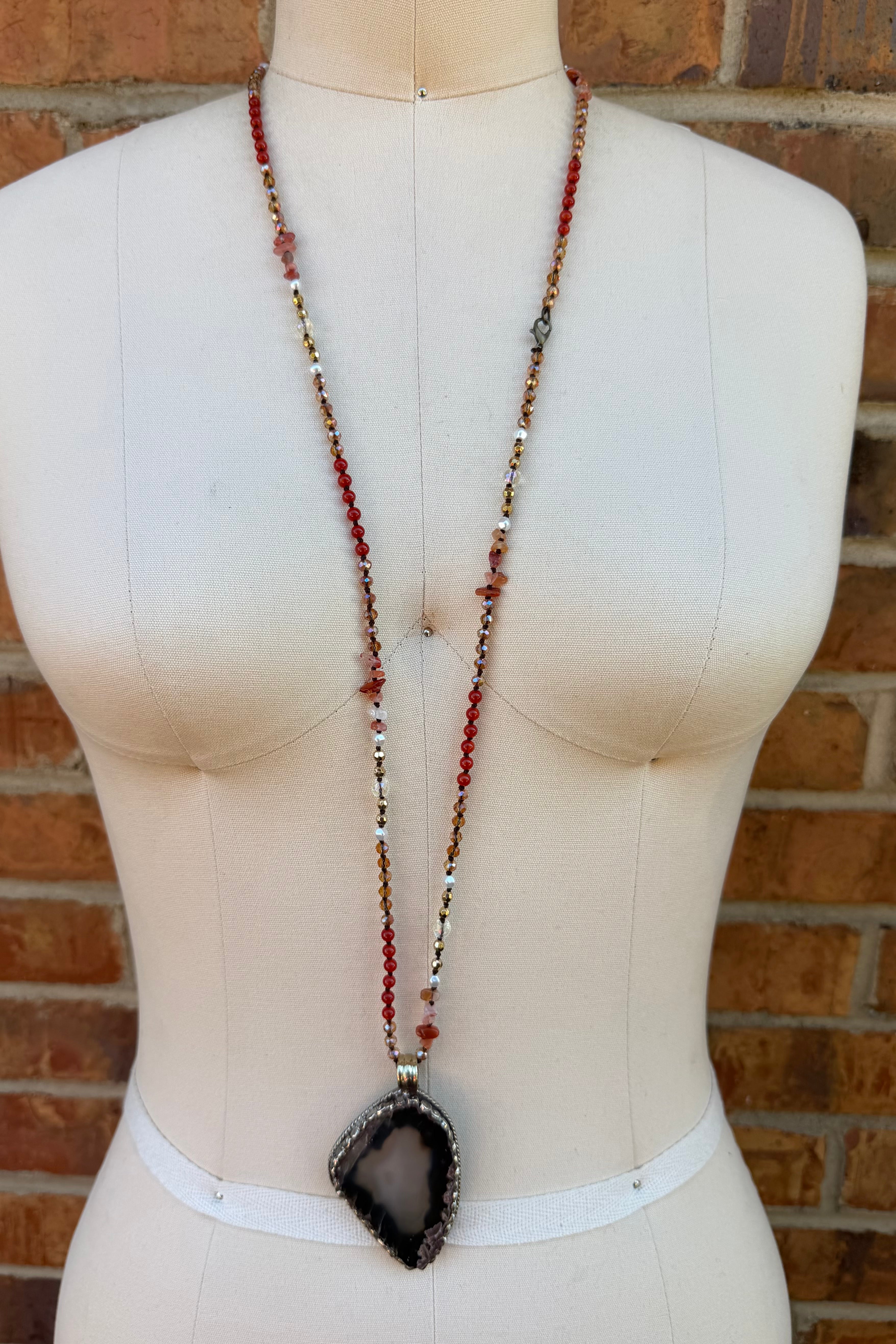 Geo Slab Necklace
