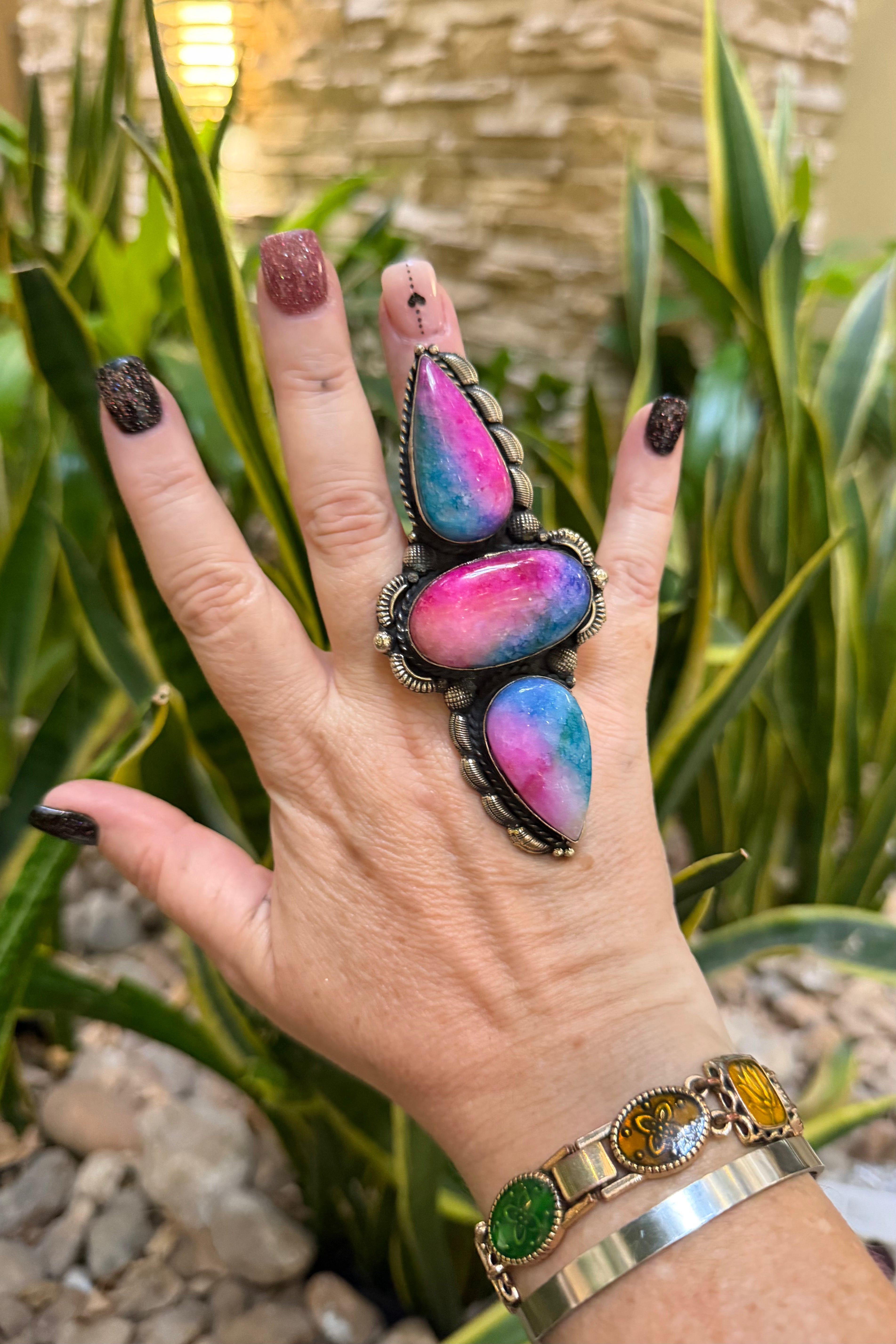 Unicorn Horns Ring (V)