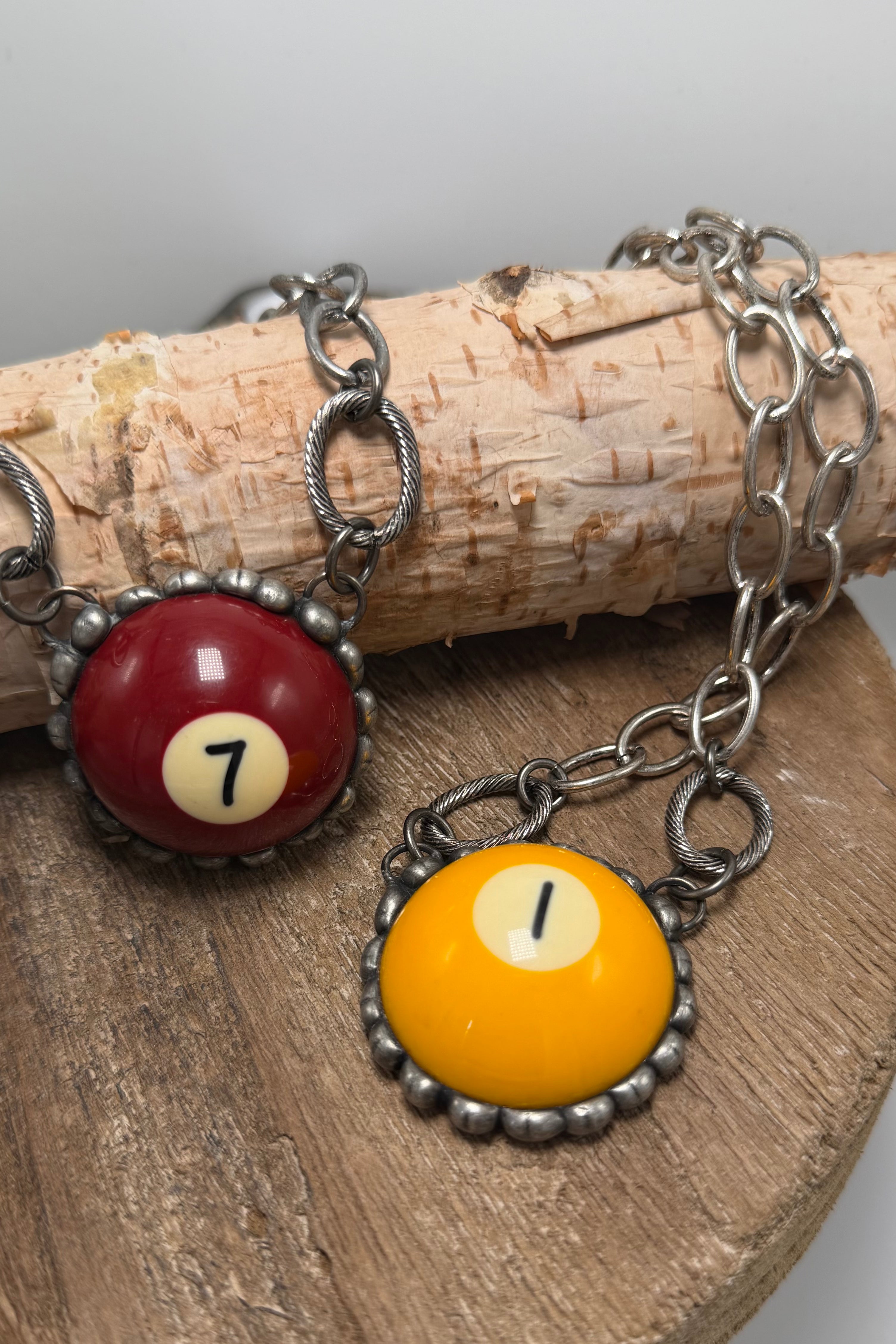 Pool Ball Necklace