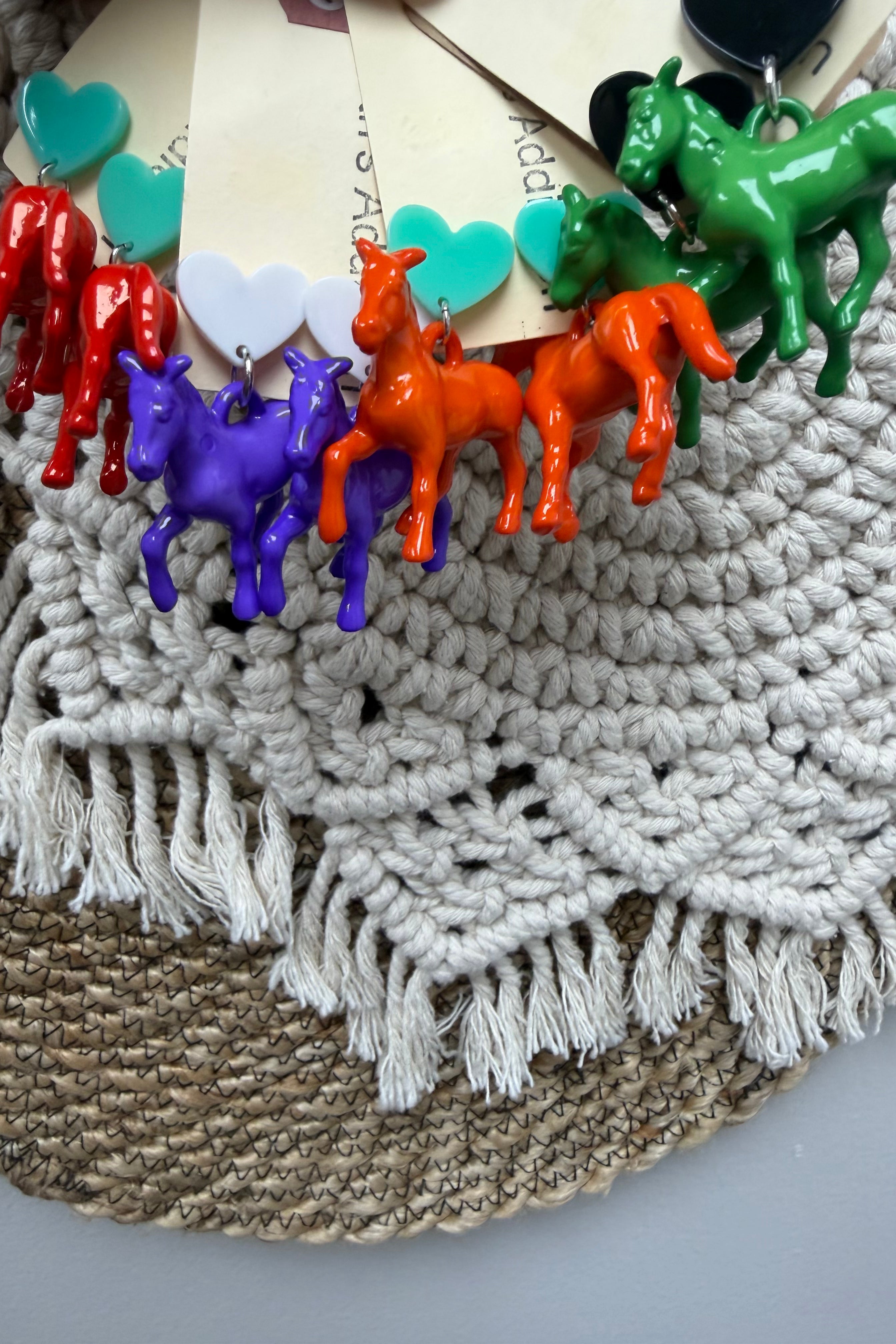 FINAL SALE Horsing Around Earrings