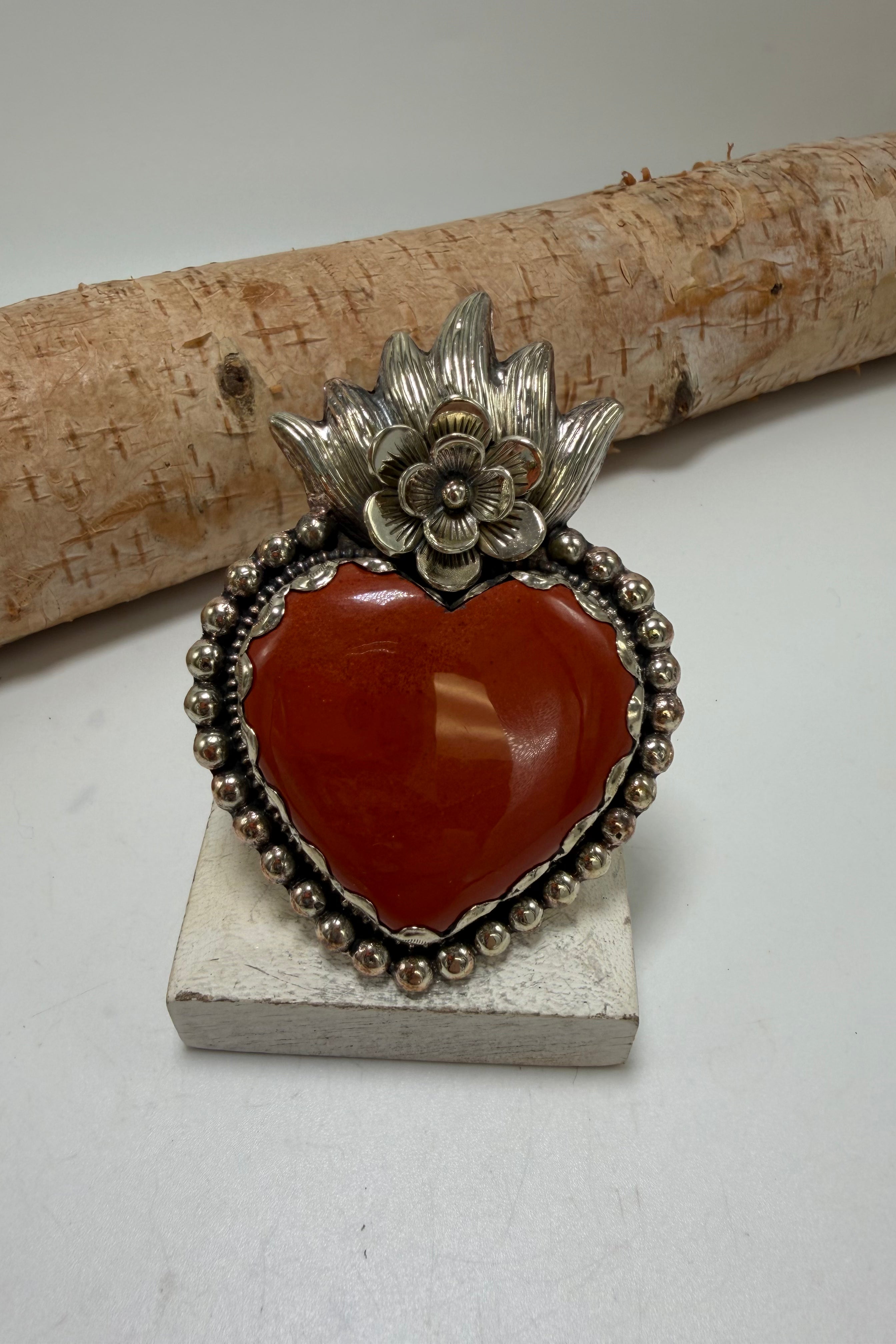 Red Heart On Fire